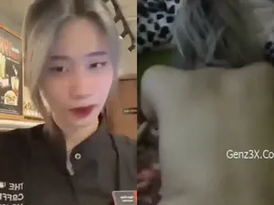 Đỉnh cao khoái cảm !!! Lộ Clip em nv coffee house bị người yêu đụ tả tơi P2